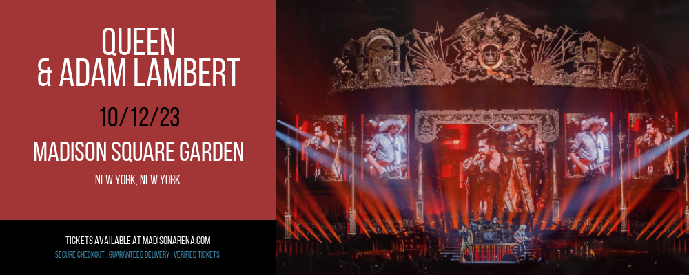 Queen & Adam Lambert at Madison Square Garden