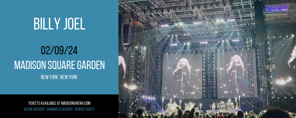 Billy Joel at Madison Square Garden