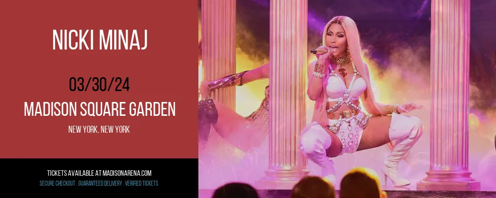 Nicki Minaj at Madison Square Garden