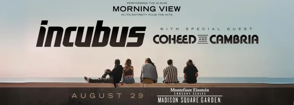 Incubus & Coheed and Cambria at Madison Square Garden