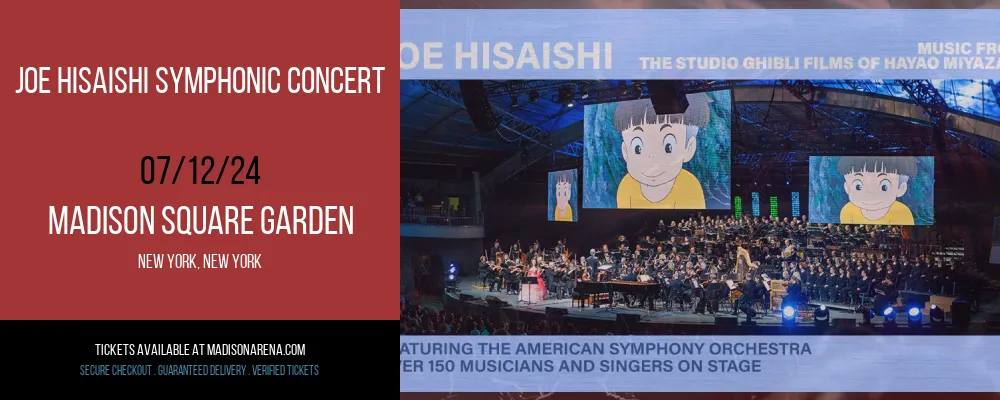 Joe Hisaishi Symphonic Concert at Madison Square Garden