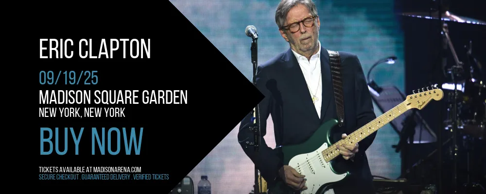Eric Clapton at Madison Square Garden
