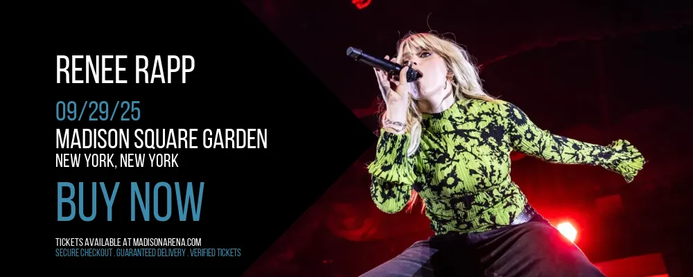 Renee Rapp at Madison Square Garden