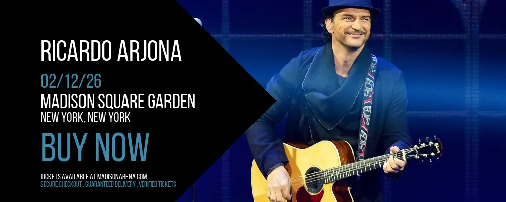 Ricardo Arjona at Madison Square Garden