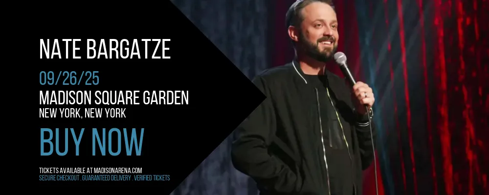 Nate Bargatze at Madison Square Garden