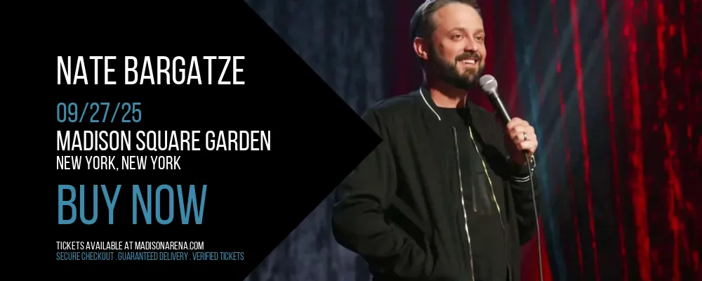 Nate Bargatze at Madison Square Garden