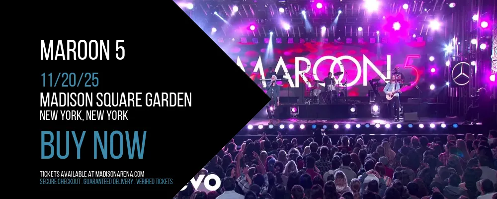 Maroon 5 at Madison Square Garden