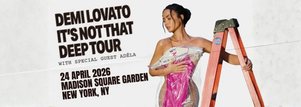 Demi Lovato at Madison Square Garden