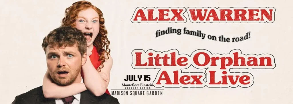 Alex Warren at Madison Square Garden