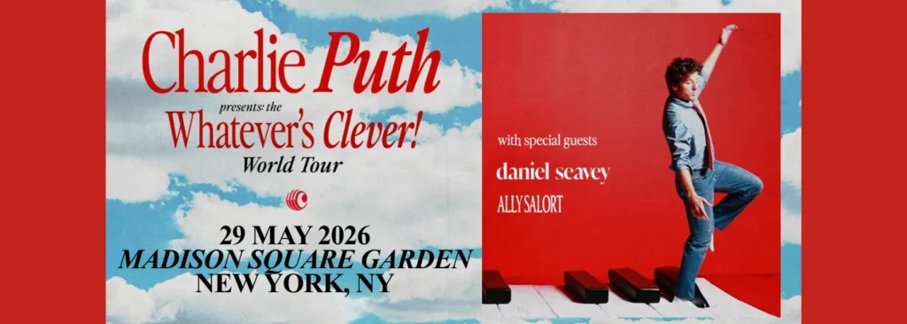 Charlie Puth at Madison Square Garden