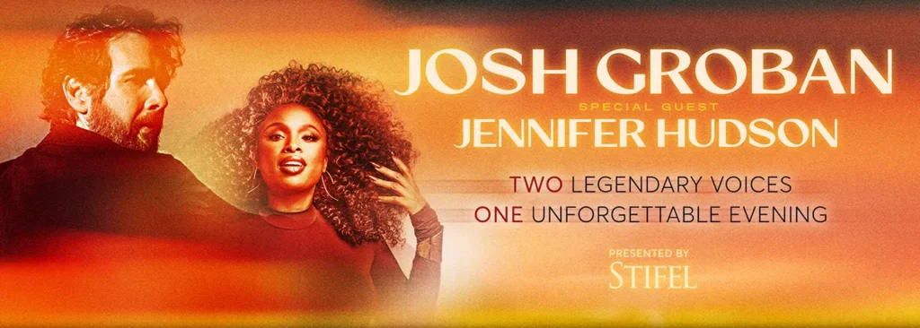 Josh Groban & Jennifer Hudson at Madison Square Garden