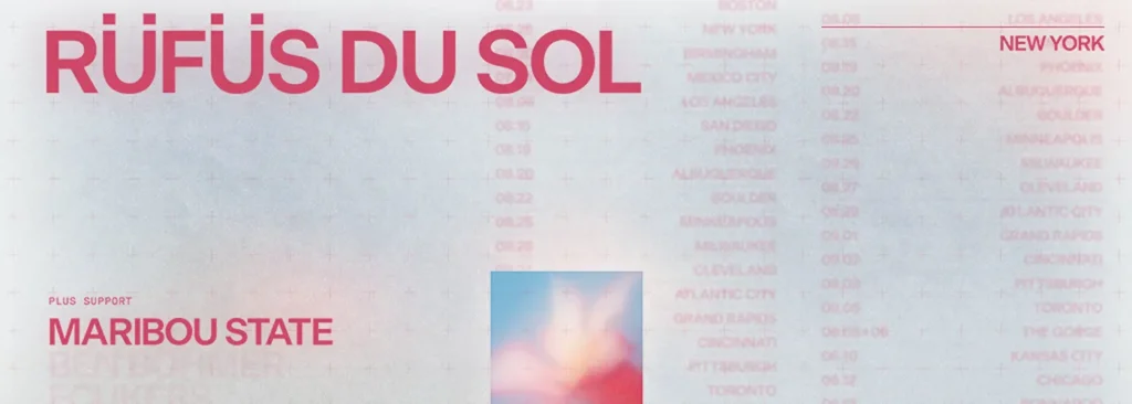 Rufus Du Sol at Madison Square Garden