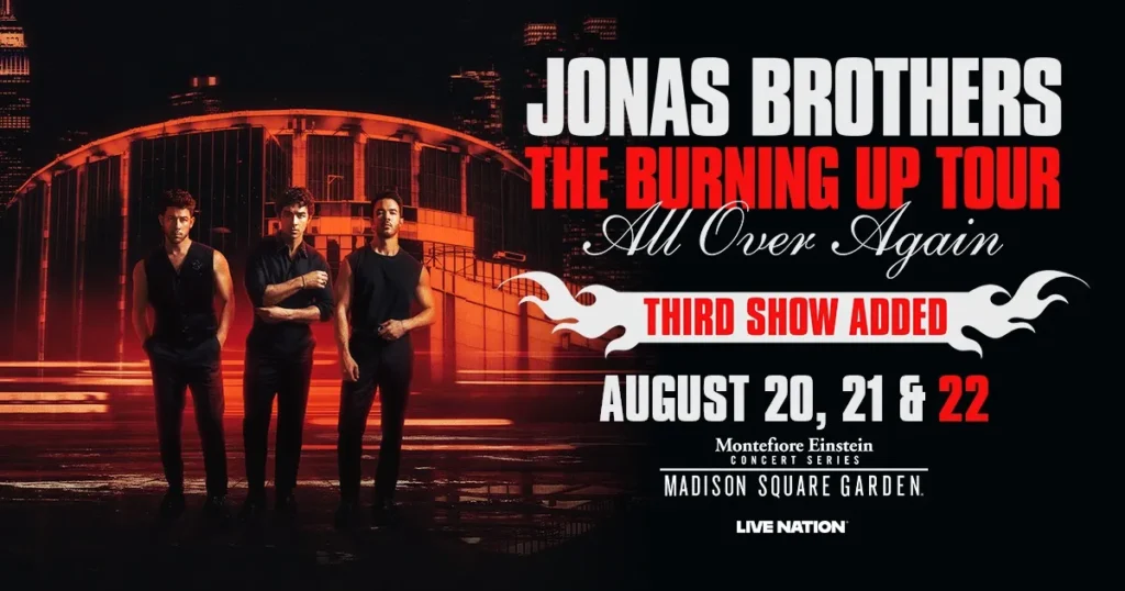 Jonas Brothers at Madison Square Garden